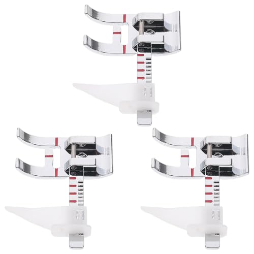 Set 3 Piezas Pies Prensatelas Ajustables para Máquina de Coser miniatura 1