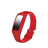 Hangang Pulsera antiestática Storage para Eliminar la Pulsera estática para Eliminar la Pulsera de eliminación estática del Cuerpo,Cuerpo Humano Pulsera, (Rojo)