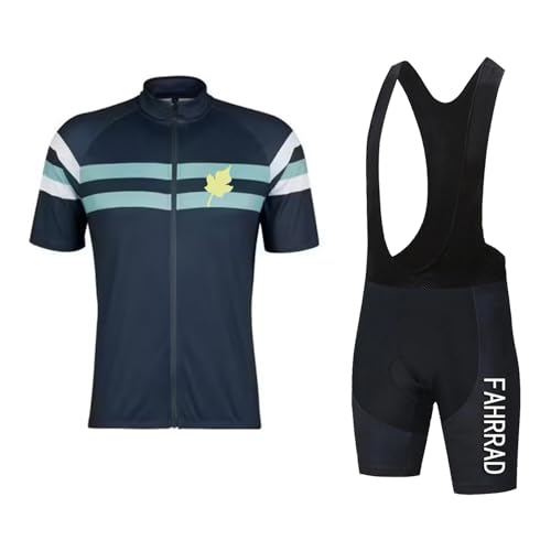Costume de vélo de course homme taille 4XL avec maillot respirant et coussin gel 9D