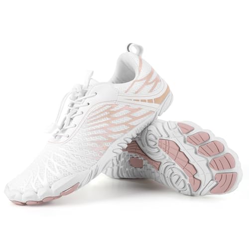 Image of Hike Barefoot Shoes for Women Men Non-Slip Breathable Walking Shoes Wide Toe Box Comfortable Athletic Footwear