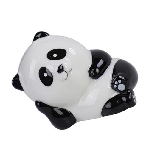 Happyyami 製熊猫香炉 おしゃれなパンダ型お香立て 家用線香ホルダー インテリア装飾 贈り物に 灰こぼれ防止設計