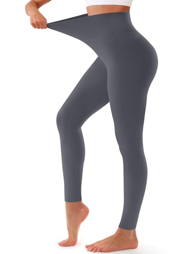 Bluemaple High Waisted Leggings for Women - Tummy Control Pants Non See Through Workout Soft Yoga...