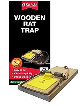 Image of Rentokil - Wooden Rat Trap
