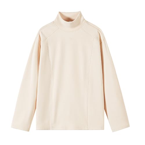OTSANT Men Mock Turtleneck Sweater Lightweight Long Sleeve Stretchy Sweater - image 8