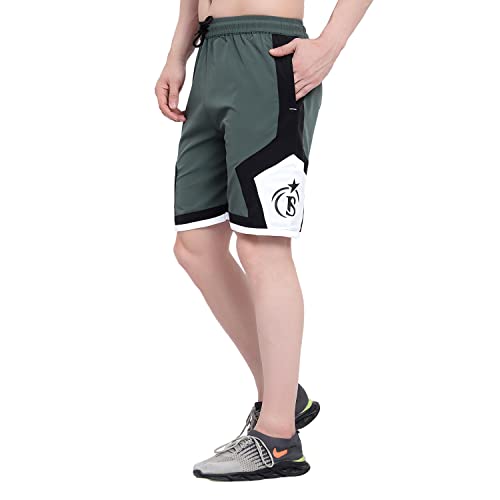 Image of BLUE STAR SHARK NS Lycra Sport Shorts for Men |Goa Shorts for Men | Running Shorts for Men | Regular Shorts for Men