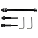LLINthy Schnellspanner Für Indoor Trainer Hochfeste Aluminiumlegierung Mit Diebstahlschutz Einfache 10-Sekunden Installation Verschleißfester Fahrradspieß