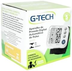 G-Tech Aparelho de pressão digital de pulso GP400, Branca