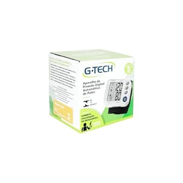 G-Tech Aparelho de pressão digital de pulso GP400, Branca