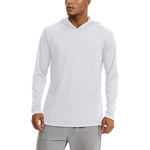 KEFITEVD Hombres Sudadera con Capucha Protección UV Cover