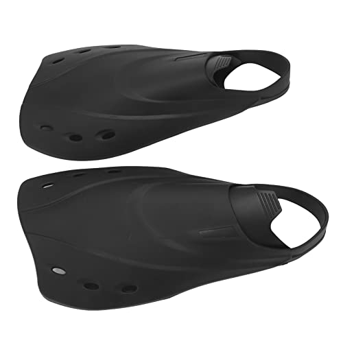 Aramox Aletas de Natación Cortas, Aletas de Buceo Ajustables, Cómodas de Entrenamiento para Adultos, Ideales para Bucear y Nadar de 13 Pulgadas - imagen 7