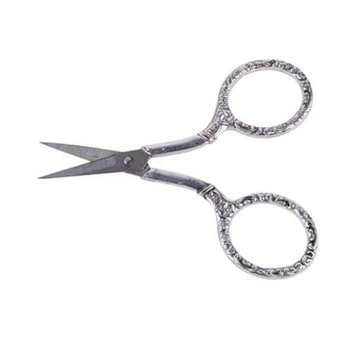 Operitacx 1 Pieza tijeras de encadenar multiusos ordenador portstil portàtils cizallas de cadena domésticas tijeras de cadena retro Tijeras resistentes para encadenar Silver