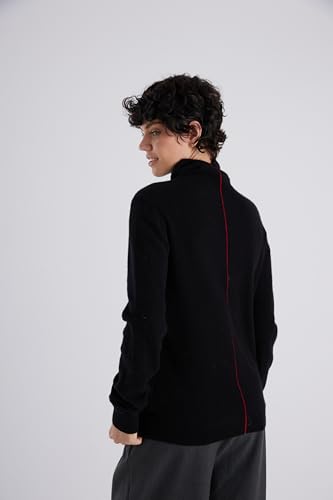 Image of ANNASOUL Womens Cashmere Sweater Turtleneck Long Sleeve Pullover High Neck Relaxed Fit, Fall Outfits Sweater, Trendy Tops