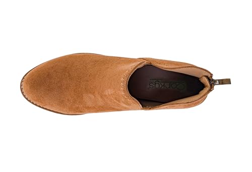 Corkys Footwear Bluffin Bootie, Stylish Bootie with Cushioned Insoles For All Day Wear, A Full Heel Zip For Easy On and Off, and Stitching Along The Upper For Character4