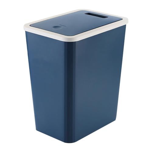 Papelera de basura de 13 litros impermeable para el cuarto de baño o cocina 7