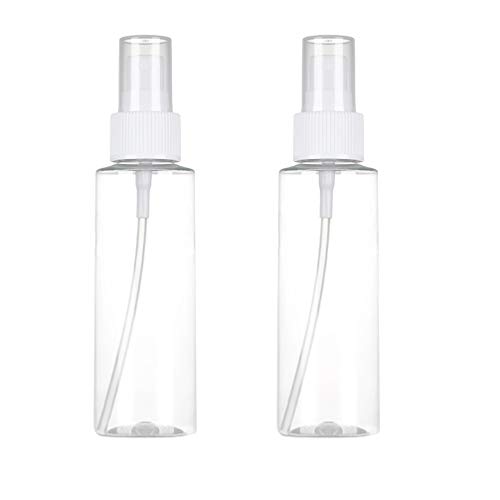 Exceart 5 frascos de plástico para frascos de spray de mini frascos de spray de névoa vazios recipie