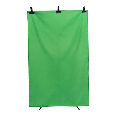 KONTONTY 1 Pc fotografía de grabación de vídeo Pantalla de Fondo Equipo Estudio Fondo de Foto Verde telón de de la Foto del Retrato de Color sólido Green