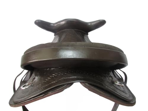 Sela De Cabeça Para Muares e Equinos Luxo Casco Marrom