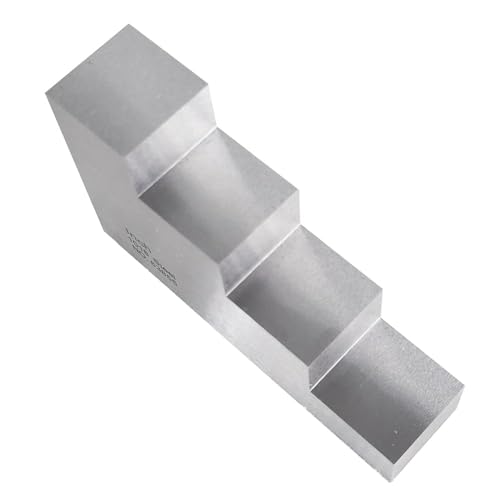 Bloque de Calibración Ultrasónico 4 pasos 0.500" 1.000" 1.500" 2.000" de Acero 1018, dimensiones 3.94 x 1.97 x 1.97 pulgadas miniatura 4