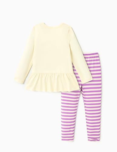 Disney Minnie Mouse Frozen Princess Marvel Toddler Girls Clothes Long Sleeve Sweatshirt + Leggings 2pcs Outfits Set 2-6Y