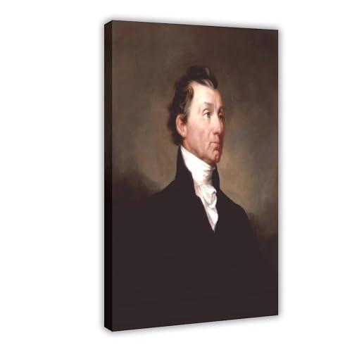 Toile James Monroe 61 x 91,4 cm | Solution idéale pour habiller un mur vide