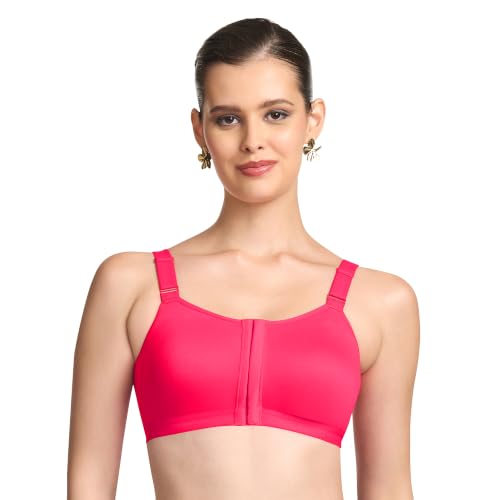 Image of TRYLO Cotton Riza Women's Non-Padded Non-Wired,Full Coverage,Seamless Front Open Bra