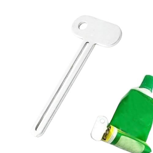 Exprimidor de dientes, exprimidor de cepillo - Llave manual para exprimidor de tubos | Práctico soporte para pasta de dientes, escurridor de tubos de rodillos de aleación de zinc para pasta de dientes