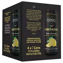 Crodo 20567 Limonata Sparkling Water Pack of 4