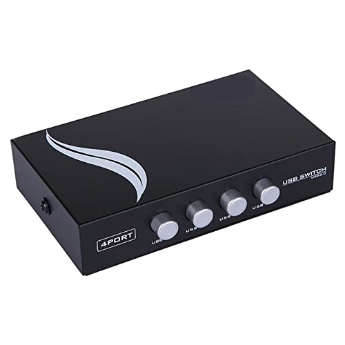4 �|�[�g USB 2.0 �Z���N�^�[ �X�C�b�` (�v�����^�[ �h���C�o�[ �L�[�{�[�h�p 4 ���L 1 USB �f�o�C�X�p) 1A4B-CF