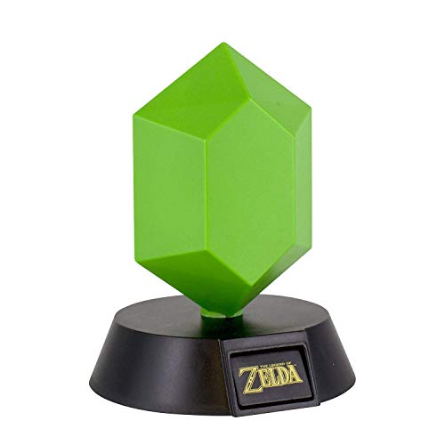 Preisvergleich Produktbild Paladone The Legend of Zelda Green Rupee 3D Leuchte Icon Light