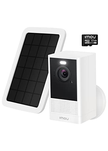 Imou 4MP Solar Security Camera Wireless Outdoor with Rechargeable Battery, Human Detection, WiFi...