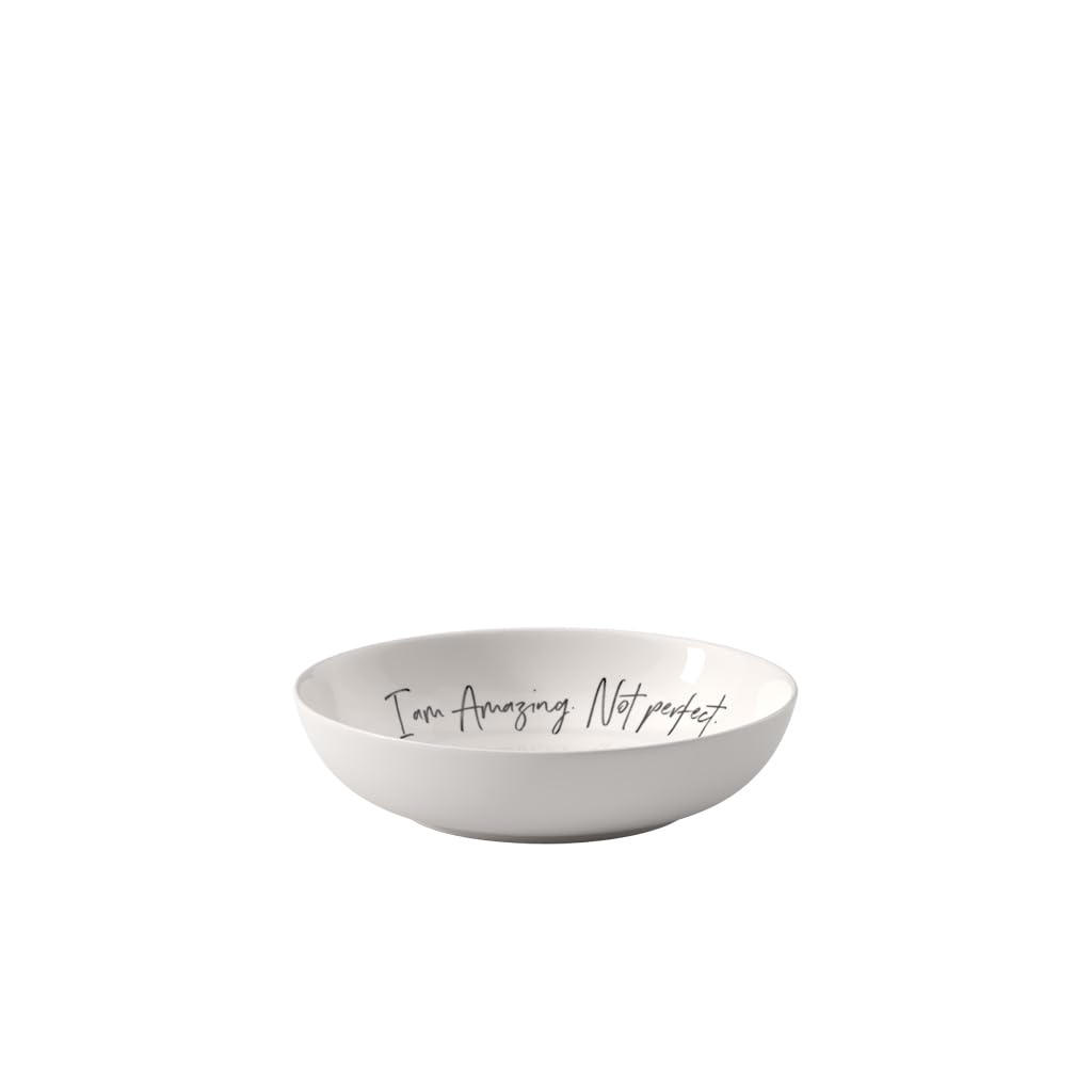 Villeroy & Boch - Statement Shallow Bowl Amazing not Perfect, ⌀18 cm, Premium Porcelain, White — image 1