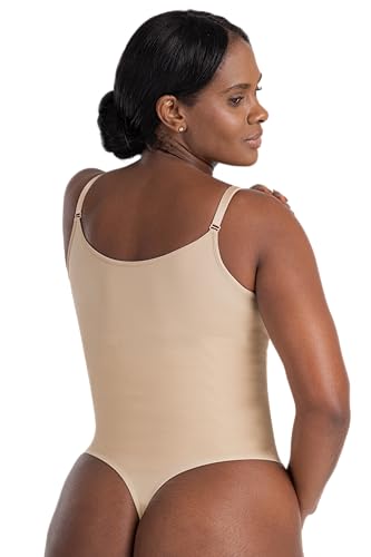 Image of SHAPERMINT Brief & Thong Bodysuit - Tummy Control Seamless Body Shaper, Shapewear for Women Small to Plus Size