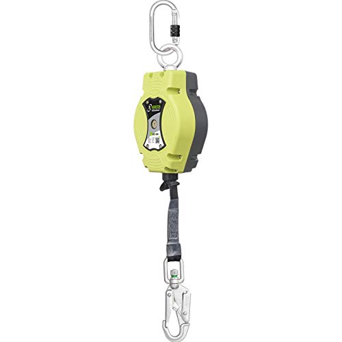 KRATOS SAFETY - HELIXON Sangle, antichute à Rappel Automatique 6 m, pour Utilisation Verticale Seulement - KRATOS SAFETY - 119-FA2050406B