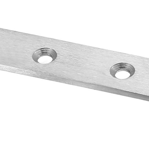 Uxcell Repair Plate, 156Mmx20Mm, Flat Fixing Mending Corner Brace Bracket Connector, Pack Of 2 #TOP3