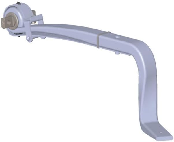 Technical Precision Replacement for Peterbilt 389 Glider Year 2022 Front Passenger Single Leaf Z Spring