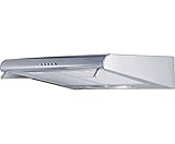 Amica UH 17111-3 E Unterbauhaube - Ab- und Umluft-Betrieb, 60er Breite, Edelstahl