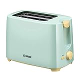 Tostadora Totalmente automática tostadora 2 Unidades hogar Desayuno máquina escupir Conductor 500 W Acero Inoxidable body23 * 11 * 13 cm (Color : B)