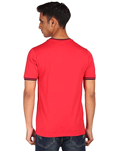 Image of Ruggers Men's Solid Slim Fit T-Shirt