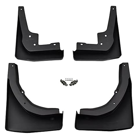 4Pcs Car Mud Flaps, for Mercedes Benz GLC-Class GLC X253 2016-2019 Front Rear Wheel Mudguards Mudflaps Splash Guards Fender with Fixing Screws Exterior Styling Full Protection Auto Accessories Cover