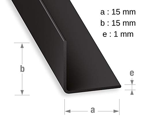 Winkel, PVC, Aulne, 20 x 20 – 2 m