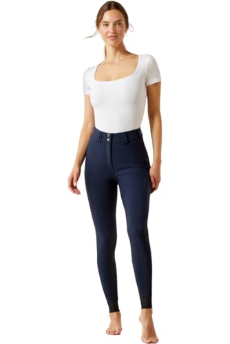Image of ARIAT 2025 Womens Tri Factor Frost 2.0 Full Seat Breeches - Navy