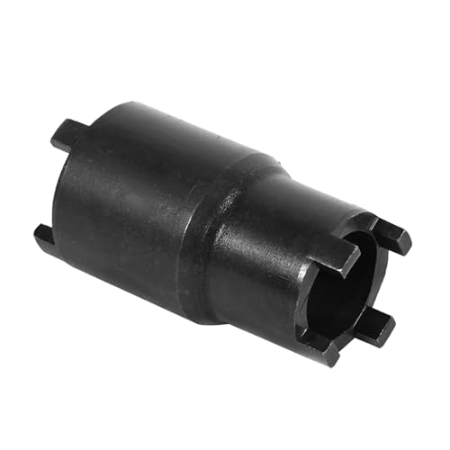 Tissting Kupplungsschlüssel Werkzeug, 20/24mm Motorrad Kontermutter Schraubenschlüssel, massiver Chrom-Molybdän-Stahl, Vierklauenwerkzeug für Crf 600rr 450r 250l