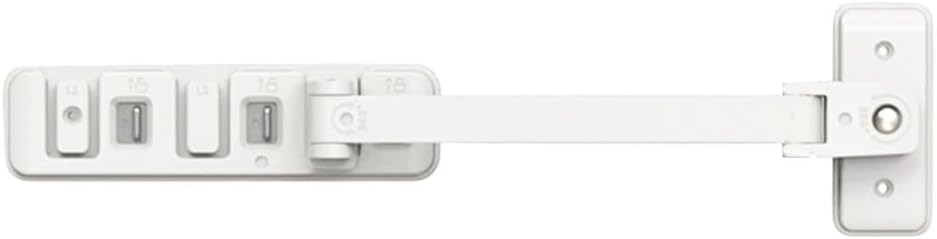 Window Stoppers with Key Adjustable Aluminum Alloy Locks for Improved Safety at For Home and Workplace (C)