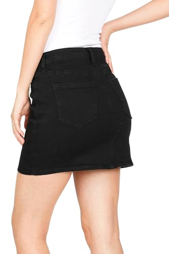 Celebrity Pink Jeans Women's Juniors Mid Rise Classic Mini Skirts3