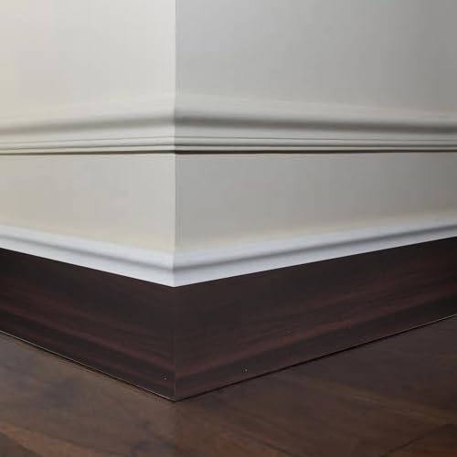 Zócalo embellecedor autoadhesivo flexible para protección de bordes y paredes 3
