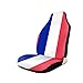 Produktbild Sobre-mesa Frankreich Flagge Sitzbezug Set Universal Fit Die meisten Geländewagen PKW LKW Van Limousine 1Pcs / 2Pcs