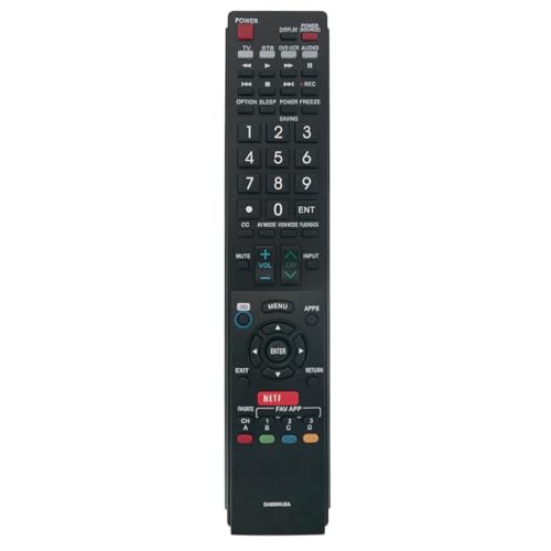 Télécommande de remplacement Zdalamit pour TV Sharp LC-52LE925 et LC-60LE925
