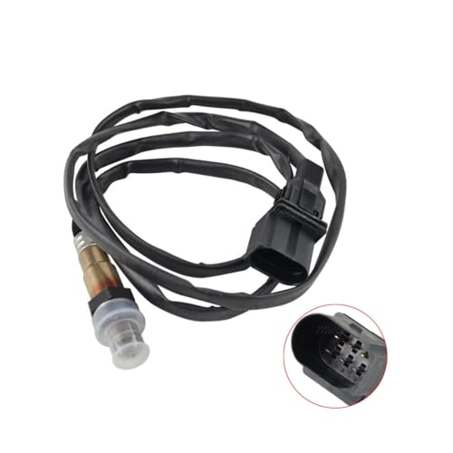 5-Wire Oxygen Sensor 234-5112 1K0998262D 0258007351 Fit for 2001-2006 Aud1 A4 1.8L Turbocharged VW Golf, 2001-2004 Jetta Mk4 2.0L