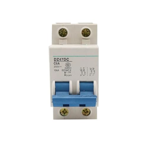 Interrupteur DC 12V-72V MCB 16A 2P KLVN pour batterie et photovoltaïque