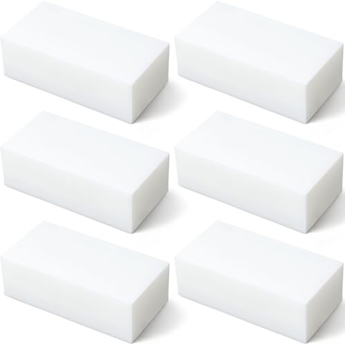 Image of Colingmill 6 Pcs Hdpe Plastic Block 2 inch x 3 inch x 6 inch, Polyethylene Solid Plastic Block for Machining, Home Floor Improvement, Prototyping, DIY Projects, Engineering(White)